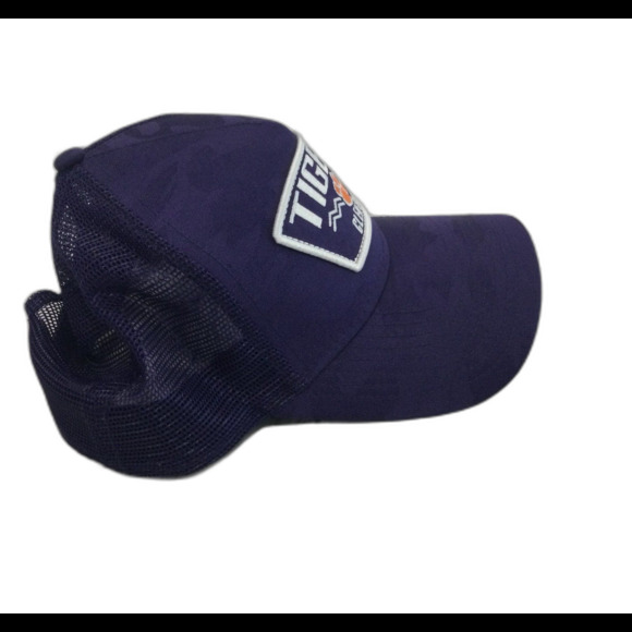 New Era Cap Hat Unisex Snapback Color Blue Clemson Tigers 9Forty Truckers Cap - Picture 2 of 6